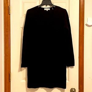 White + Warren Gorgeous V-Neck black sweater Wool & Cashmere